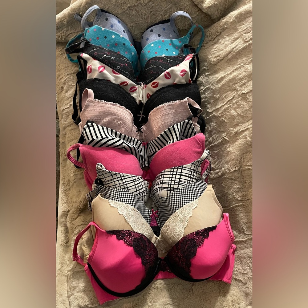 Cacique Multi-Color Lace and Patterned Bra Collection